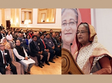 Sheikh Hasina urges non resident Bangladeshis to give proper reply to BNP-Jamaat