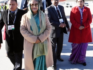 Sheikh Hasina in Germany