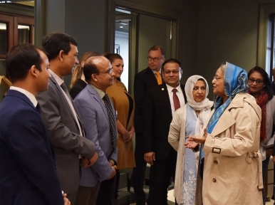 After Saudi trip, PM Sheikh Hasina reaches Finland 