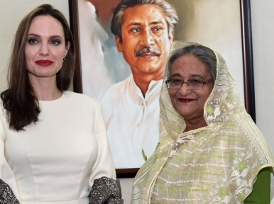 Sheikh Hasina is an iconic leader in the world: Jolie