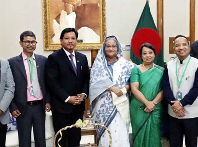 Sheikh Hasina expects Meghalaya to invest 