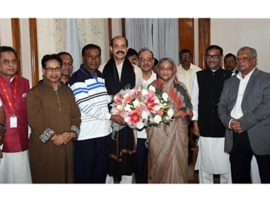 Dhaka North Mayor meets PM Hasina