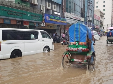 Water-logging creates trouble in Dhaka city 