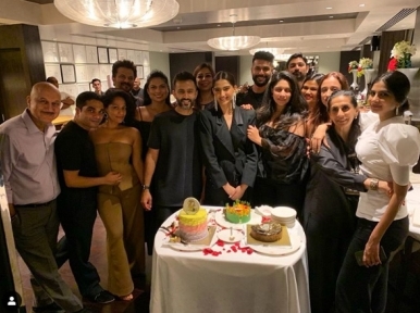 Bollywood actress Sonam Kapoor Ahuja turns 34, celebrates birthday with family, friends 