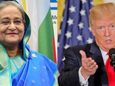 Donald Trump wishes Sheikh Hasina