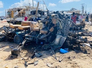 Somalia: Car bomb blast rocks Mogadishu, 60 killed