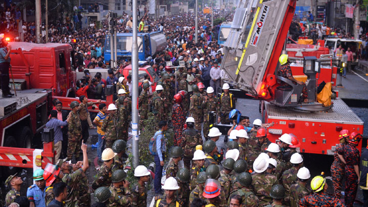 Banani building fire: Death toll touches 25
