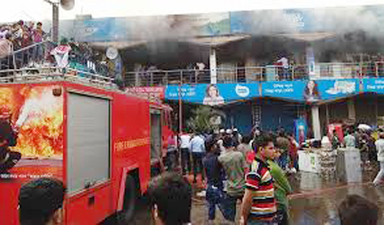 Another fire incident occurs in Dhaka