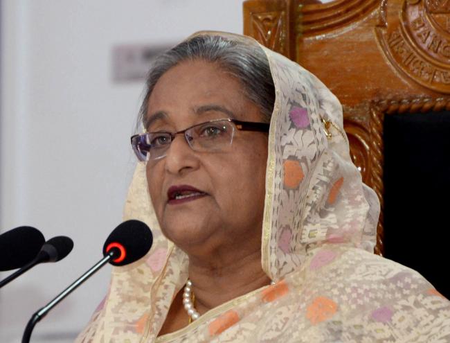 PM HAsina urges RAB to fight against domestic and international plots