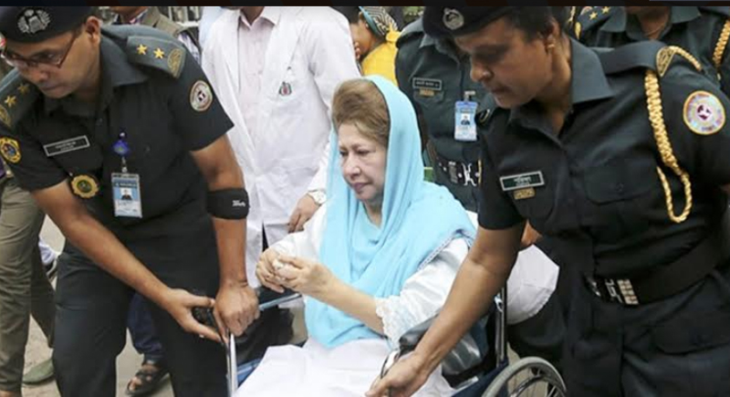 Khaleda Zia is currently in good condition