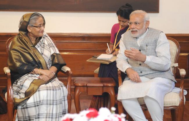 Sheikh Hasina and Narendra Modi to meet on October 5