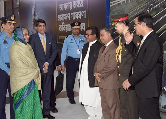 PM Hasina returns home