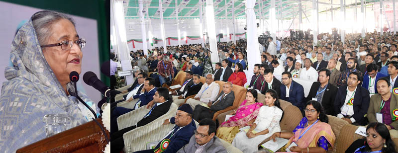 Be ready to tackle threats: PM Sheikh Hasina