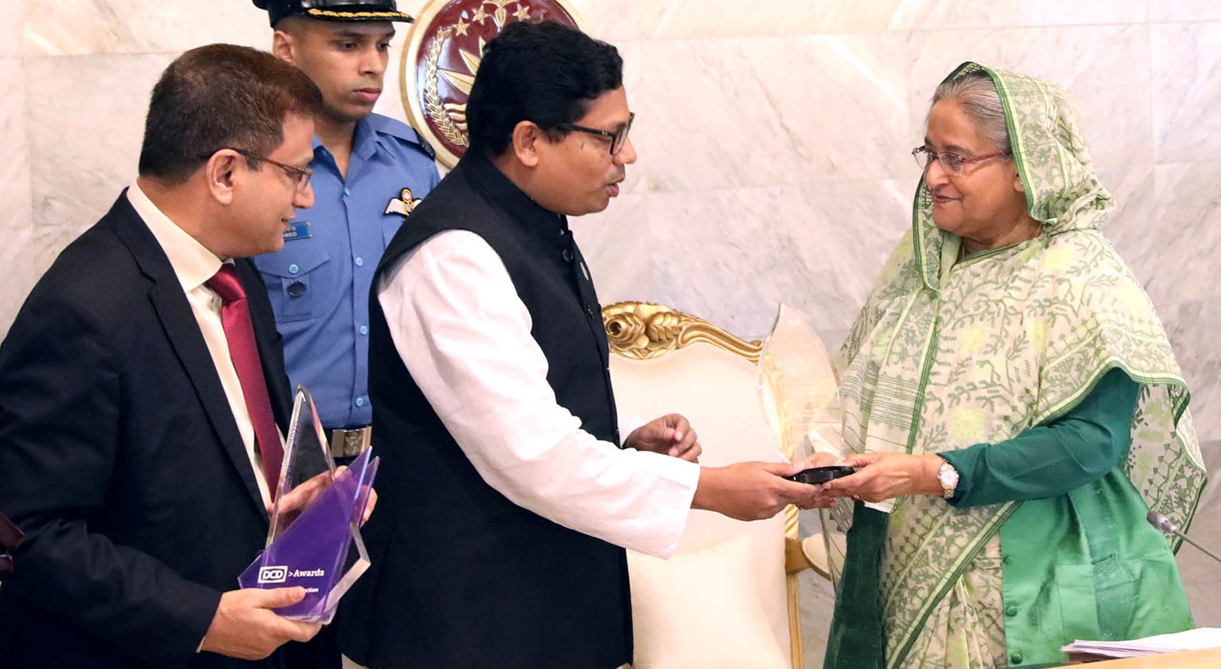 PM Hasina gets three international awards 