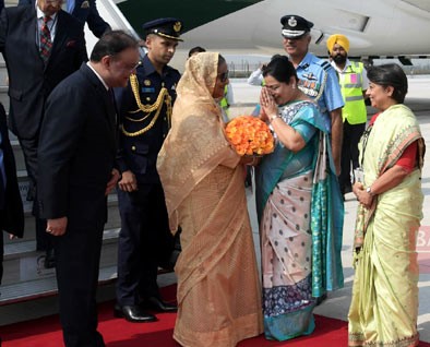 PM Sheikh Hsaina visits India 