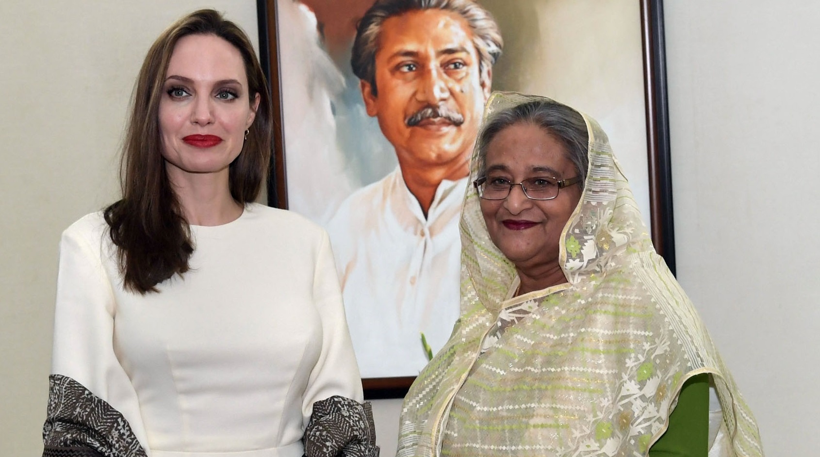 Sheikh Hasina is an iconic leader in the world: Jolie