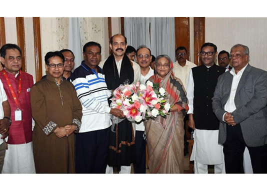 Dhaka North Mayor meets PM Hasina