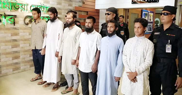 Terrorists arrested from Bangladesh