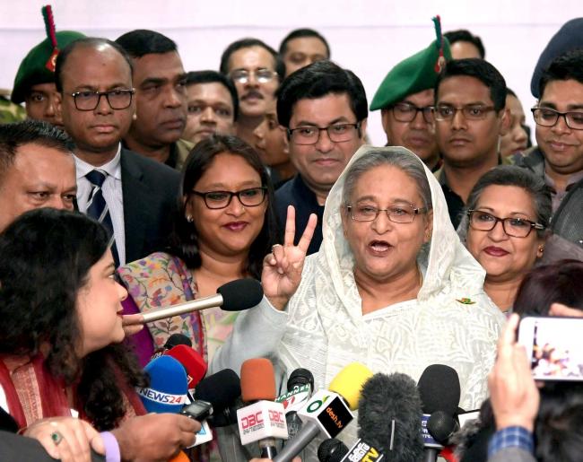 Prime Minister Sheikh Hasina invites medal winner to Ganobhaban Prime Minister Sheikh Hasina invites medal winner to Ganobhaban