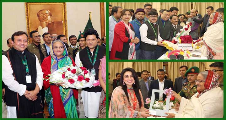 Celebrities wish Sheikh Hasina