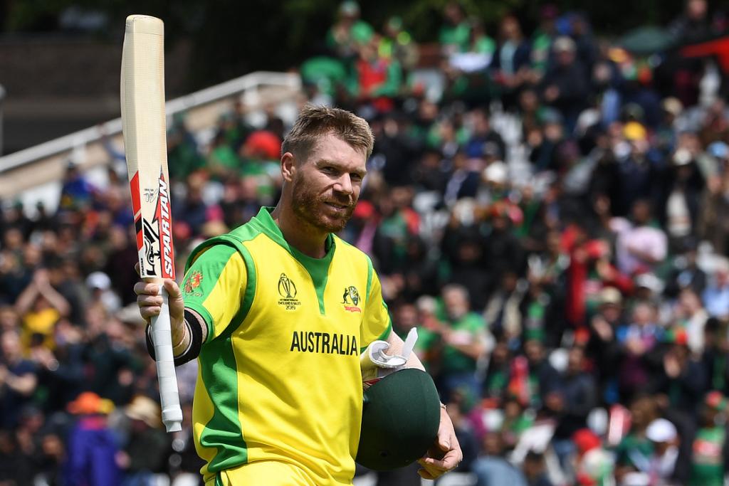 David Warner's 166 makes the difference as Australia beat spirited Bangladesh by 48 runs in WC clash