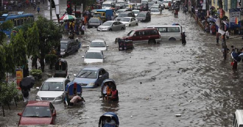 Dhaka receives heavy rainfall in 24 hours 
