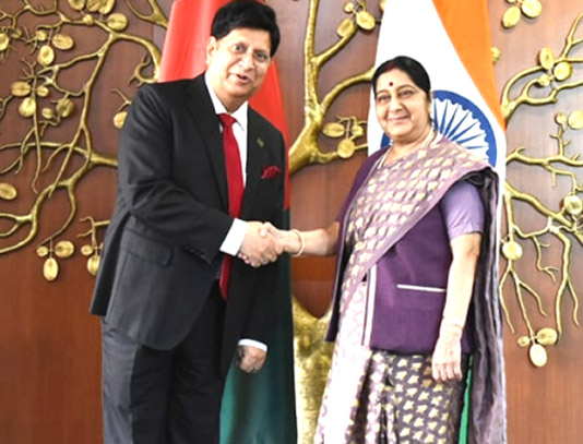 Teesta issue will be solved fast: Sushma Swaraj