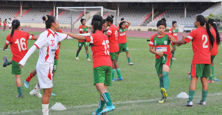Bangladesh girls and football
