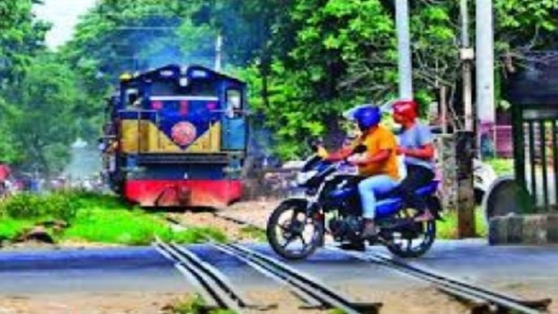 Train accident kills two motorcyclists in Dhaka
