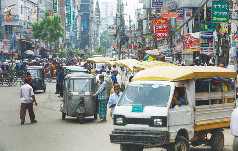Dhaka: Transport begins
