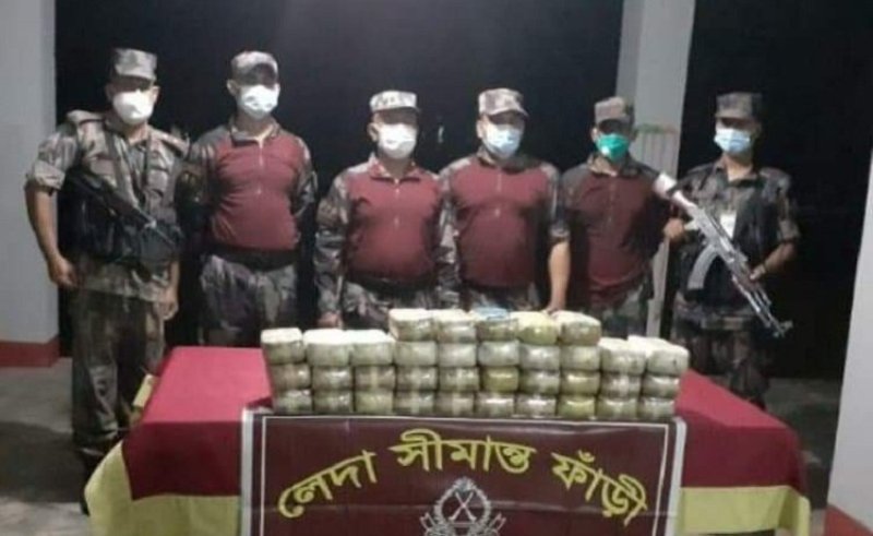 350,000 yaba pills worth Tk10.50 crore seized by BGB in Cox's Bazar