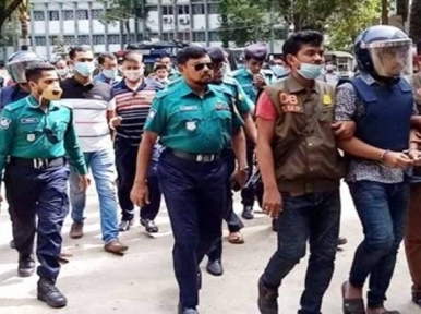 Three more accused in court after remand in Sylhet gang-rape case