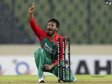 Bangladesh cricket star Shakib Al Hasan in ICC ODI XI team of decade