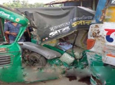 Tangail: Road accident kills four of a family