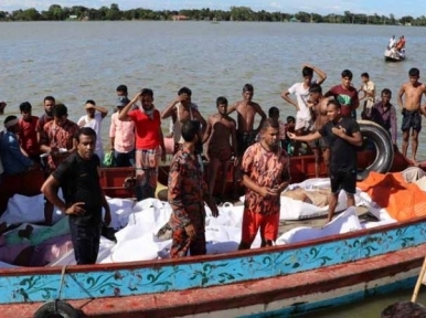 17 die as boat capsizes in Netrokona haor