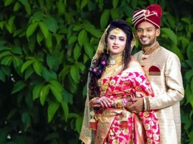 Cricketer Shanto ties knot with girlfriend Ratna amid Covid-19 pandemic