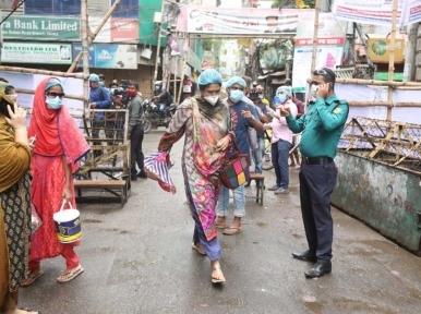 Major area in Dhaka put under lockdown