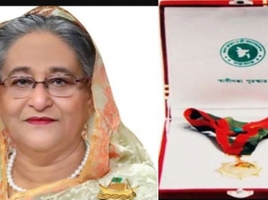 PM Hasina to hand over Independence Award on Thursday
