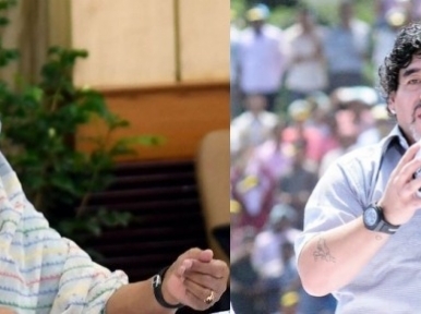 PM Hasina condoles the death of legendary footballer Diego Maradona