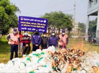 Coast Guard seizes 75 lakh meters of illegal nets, arrests 2