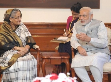 Narendra Modi wishes Sheikh Hasina on New Year 