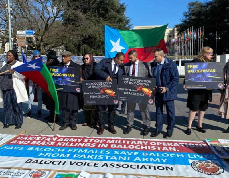 Pakistan ethnic groups stage protest in Geneva on UNHRC sidelines, Pashtun leader seeks India's help