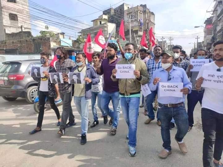 Nepal: Students protest against China as land encroachment reports emerge 