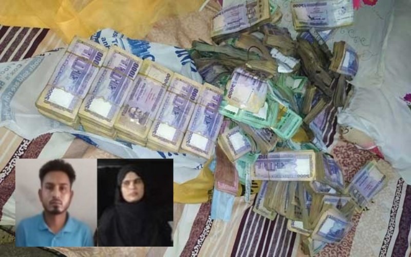 Rohingya couple arrested with Yaba tablets, millions in cash in Chittagong