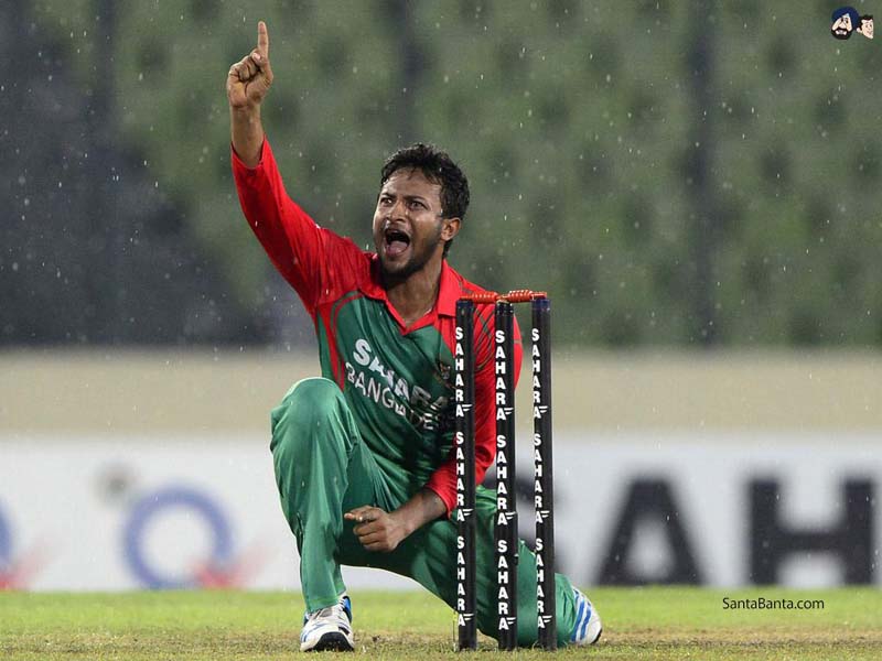 Bangladesh cricket star Shakib Al Hasan in ICC ODI XI team of decade