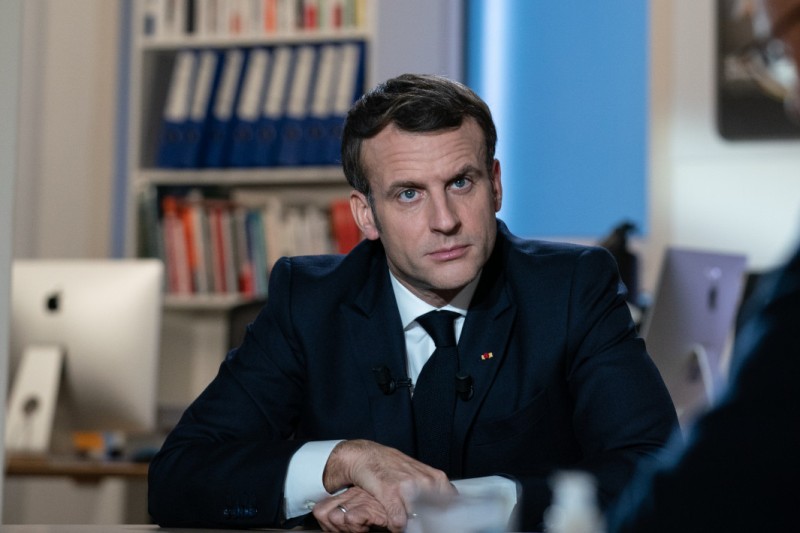 French President Emmanuel Macron tests Covid-19 positive