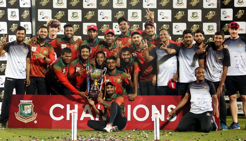 Sumon, Liton perform; Mahmudullah XI lift BCB President's Cup