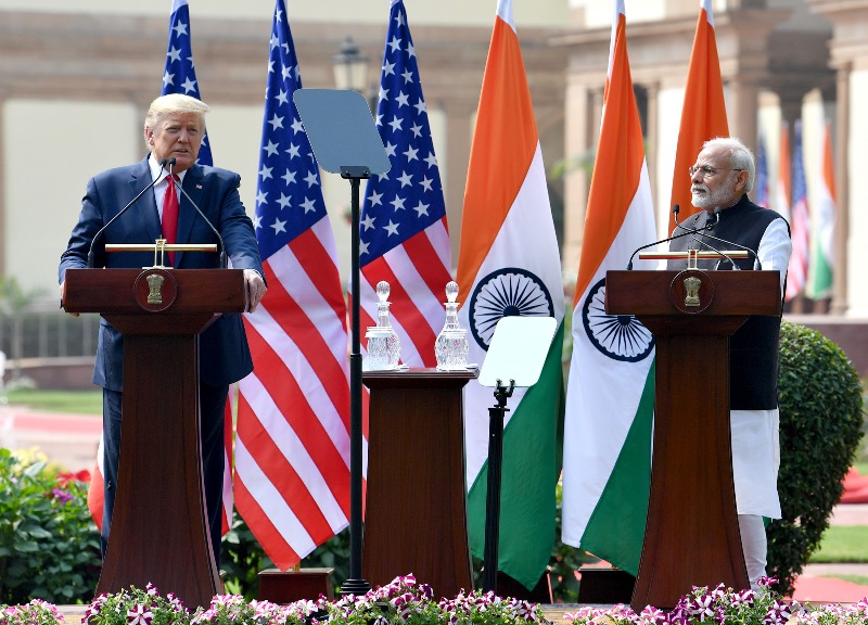 US President Donald Trump presents Indian PM Narendra Modi with 'Legion of Merit'