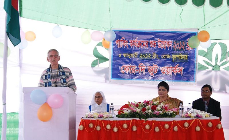 Father Timm commemorated in Bangladesh