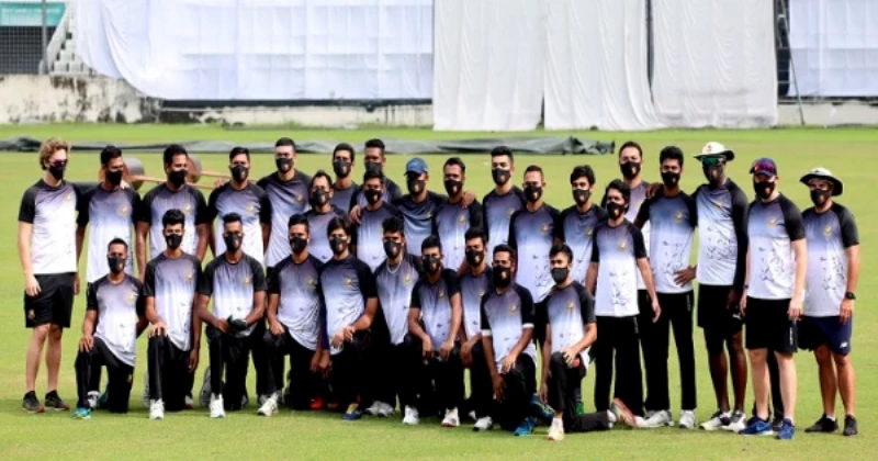 Bangladesh cricket team, coaches and supporting staff test Covid-19 negative Bangladesh cricket team, coaches and supporting staff test Covid-19 negative